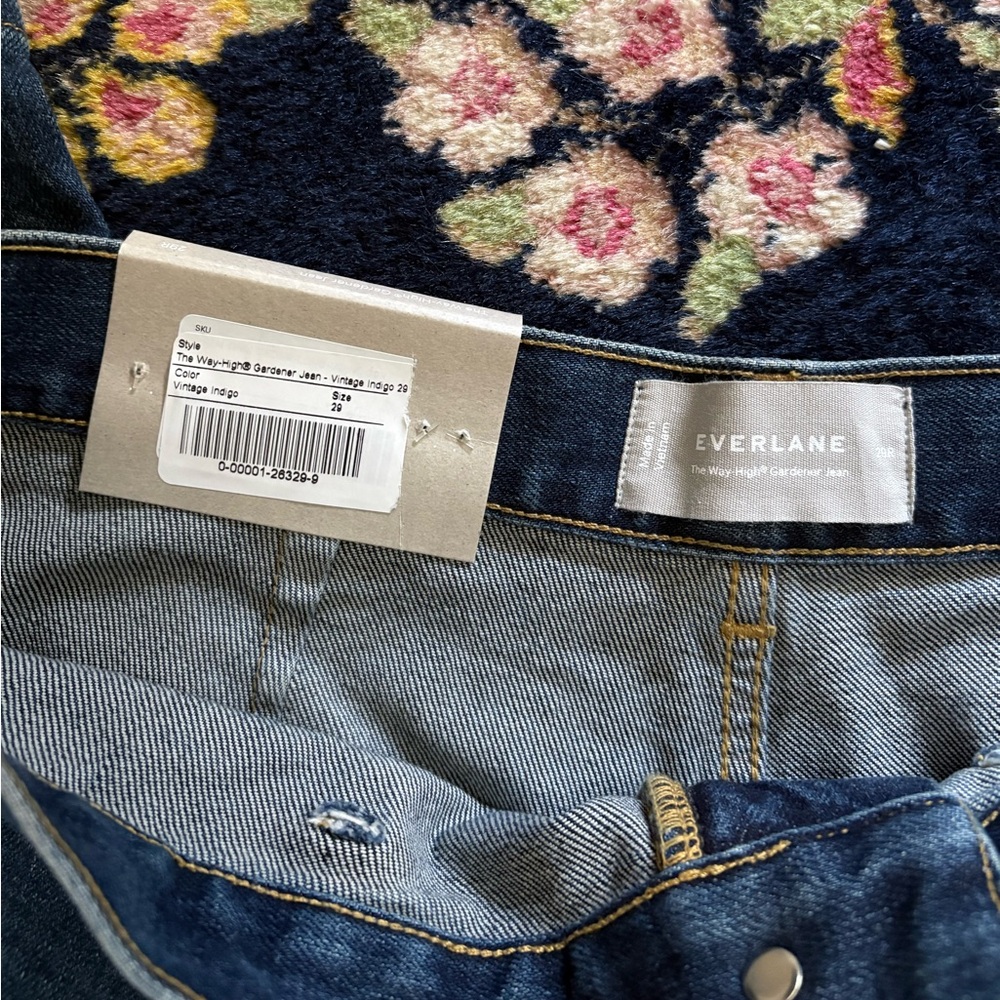 Everlane Way High Gardner Jean Size 29 - Picture 7 of 8